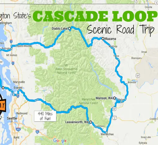 Wenatchee Adventures for Vancouver, BC Travelers 2 Cascade Loop