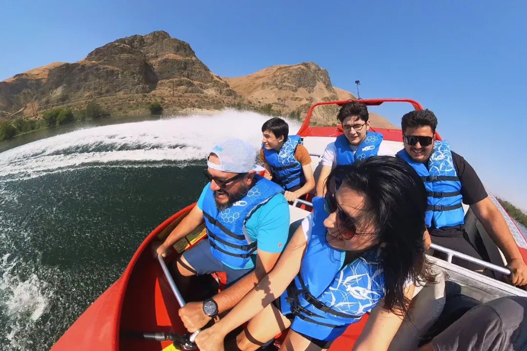 Shaded Seating Boats